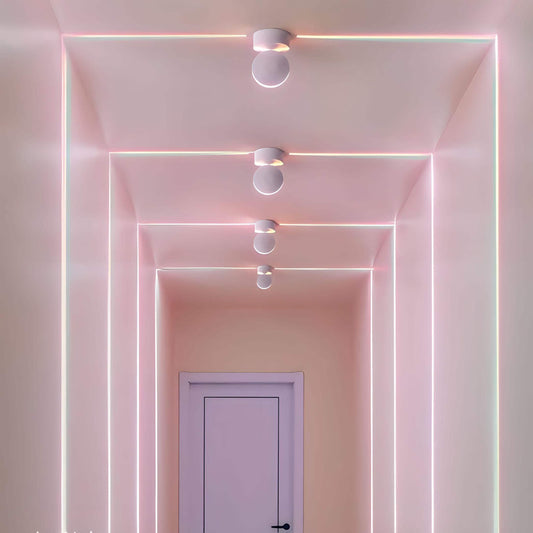 Éclairage de rebord de fenêtre LED – Lumina – faisceaux à 360 degrés – décoration de couloir élégante