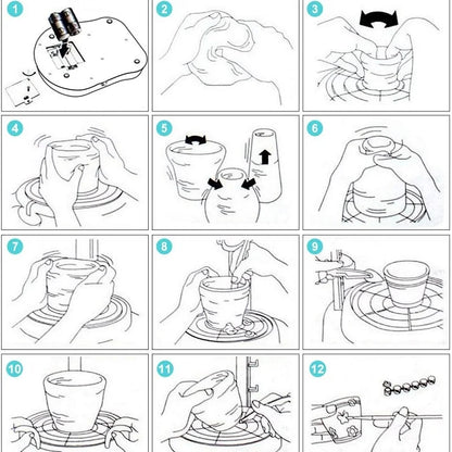 CreativeKids Tour de potier – Développement et créativité en un