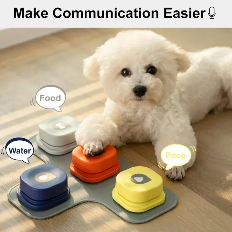 BarkTalk – Boutons Interactifs pour l'Entraînement des Chiens