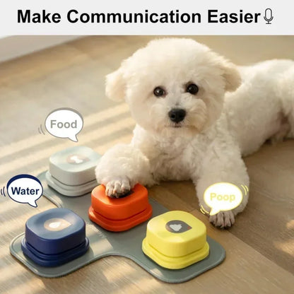 BarkTalk – Boutons Interactifs pour l'Entraînement des Chiens
