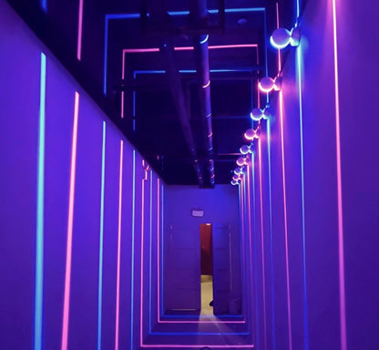 Éclairage de rebord de fenêtre LED – Lumina – faisceaux à 360 degrés – décoration de couloir élégante