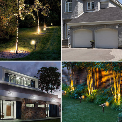Floroux | Projecteur de jardin LED solaire sans fil