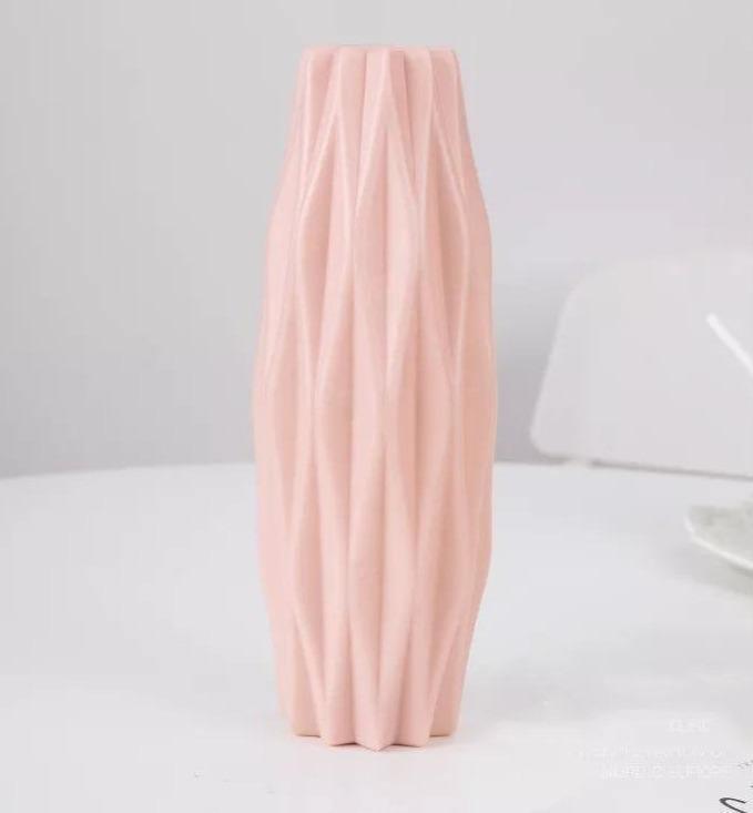 Floroux Geometric Flower Vase | Narrow Vase | Modern Design | Home & Office Decoration