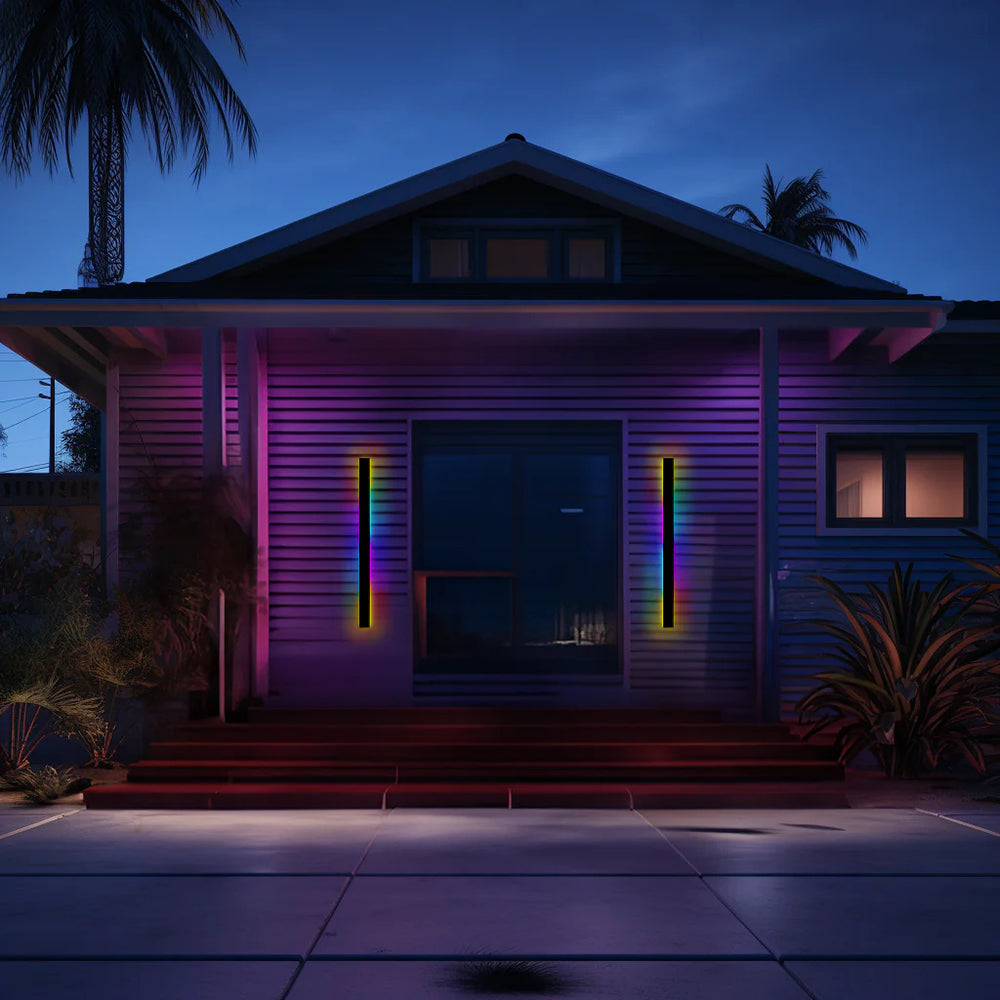 Floroux – Applique murale LED contemporaine pour l'extérieur