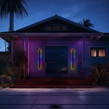 Floroux – Applique murale LED contemporaine pour l'extérieur