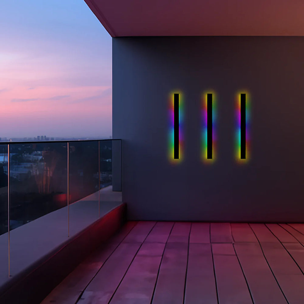 Floroux – Applique murale LED contemporaine pour l'extérieur