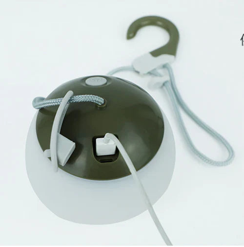 CampGlow - Lampe de camping rétro rechargeable avec USB