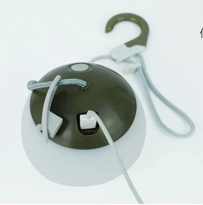 CampGlow - Lampe de camping rétro rechargeable avec USB