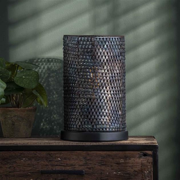 Floroux – Lampe de table industrielle vintage pour un éclairage chaleureux