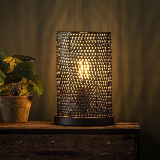 Floroux – Lampe de table industrielle vintage pour un éclairage chaleureux