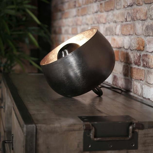 Floroux – Lampe de table en nickel moderne