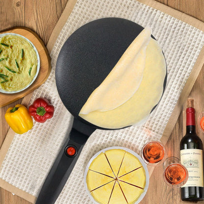 Floroux Crêpe Maker | Perfect crêpes easily | Non-stick coating | For home and kitchen