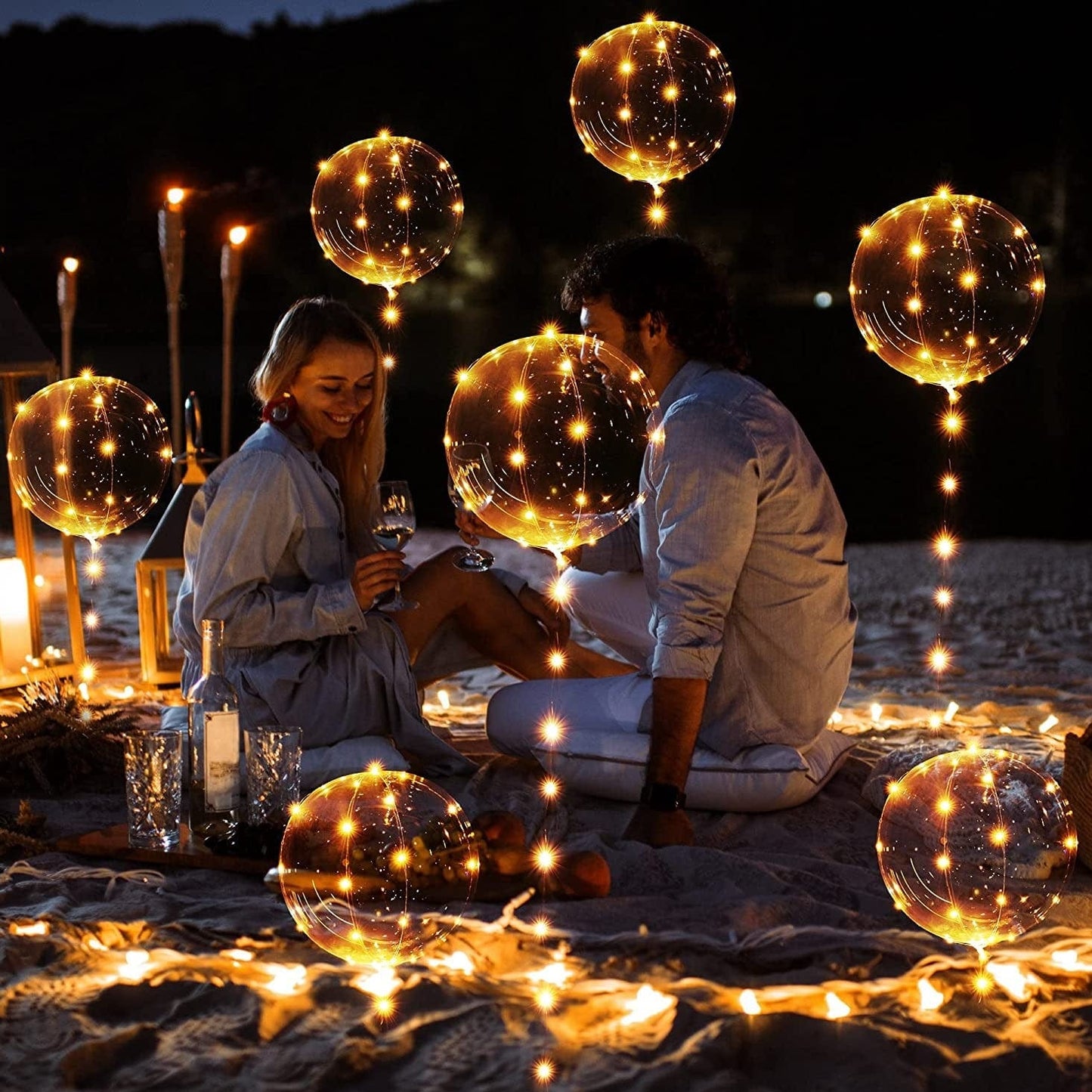 Floroux | Ballons de fête LED