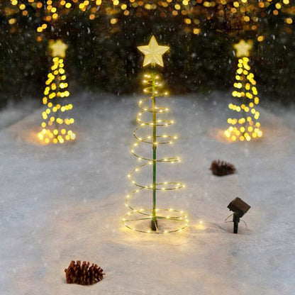 Floroux | Durable LED en forme de spirale arbre