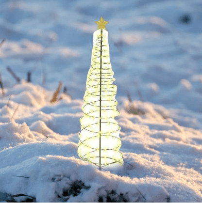 Floroux | Durable LED en forme de spirale arbre