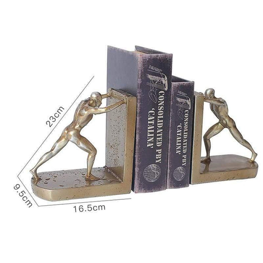 Jardonia hommes poussant des livres Décor