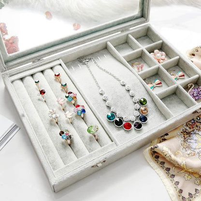 Boîte organisatrice de bijoux tiroir Floroux