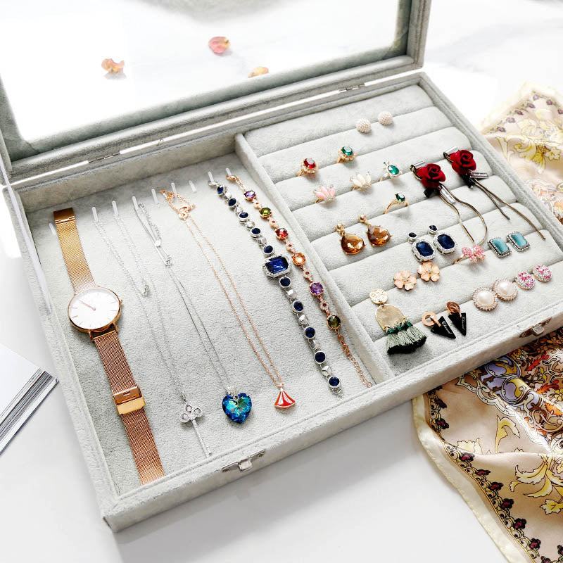 Boîte organisatrice de bijoux tiroir Floroux