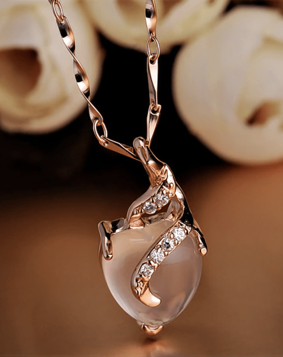 Calista Heart - Collier Élégant en Opale