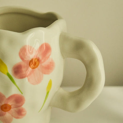 Tasse à café irrégulière de style coréen