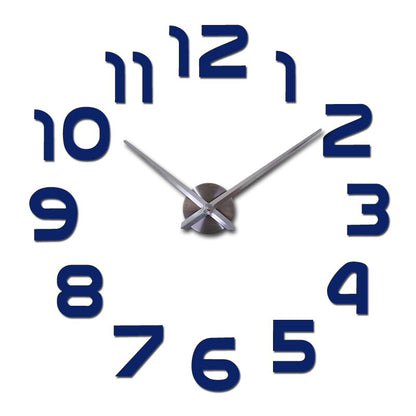 Horloge murale 3D en acrylique Floroux
