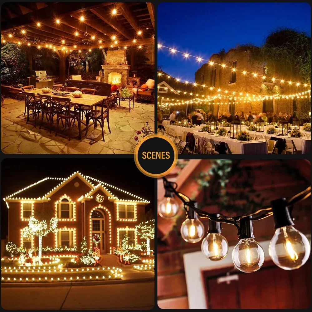 StarlightStrings – guirlandes lumineuses pour l'extérieur