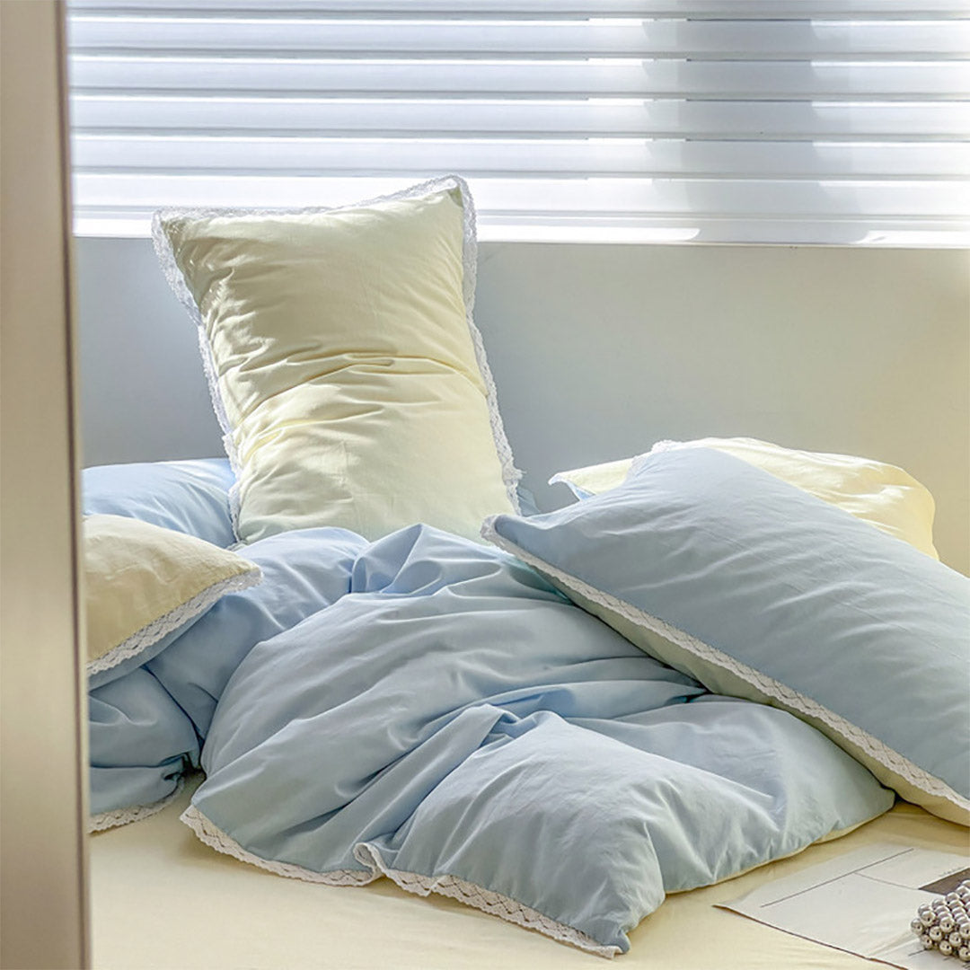 Ensemble de literie en dentelle Floroux