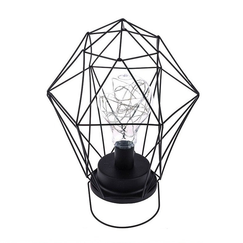 Lampe de nuit industrielle avec batteries