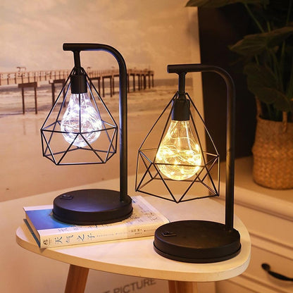 Lampe de table industrielle sans fil