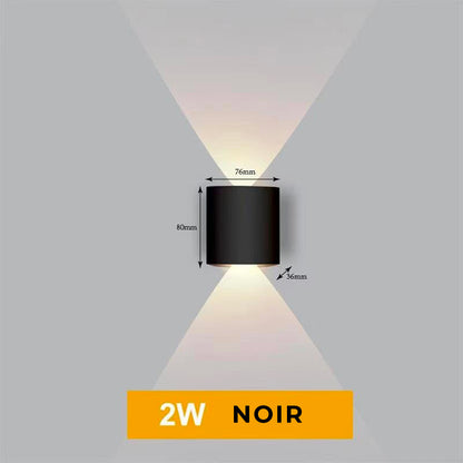 Floroux en forme de mur Floroux