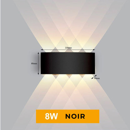 Floroux en forme de mur Floroux