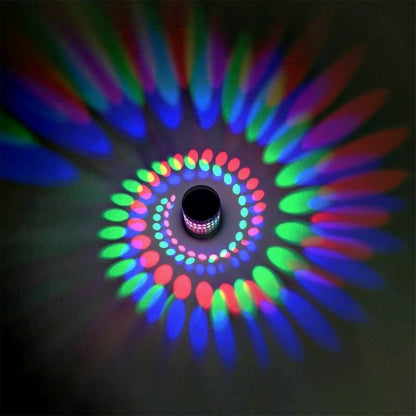 Applique lampe de table spirale