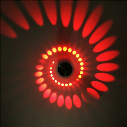 Applique lampe de table spirale