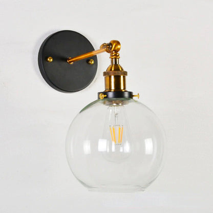 Applique vintage en verre