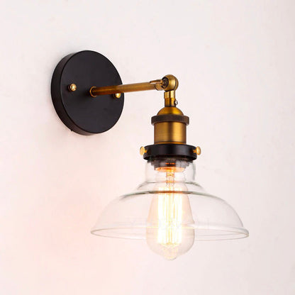 Applique vintage en verre