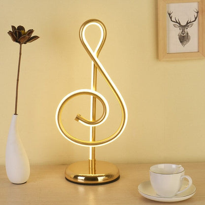 Floroux Gold Note lampe de chevet