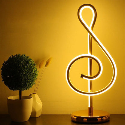 Floroux Gold Note lampe de chevet