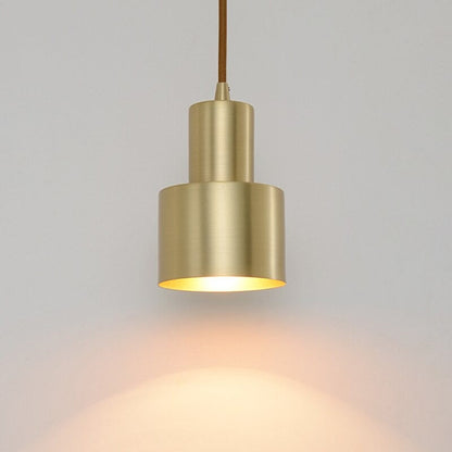 Applique suspendue dorée Design
