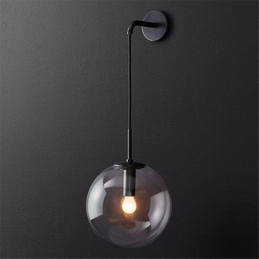 Applique Luminaires de chevet suspendue en verre