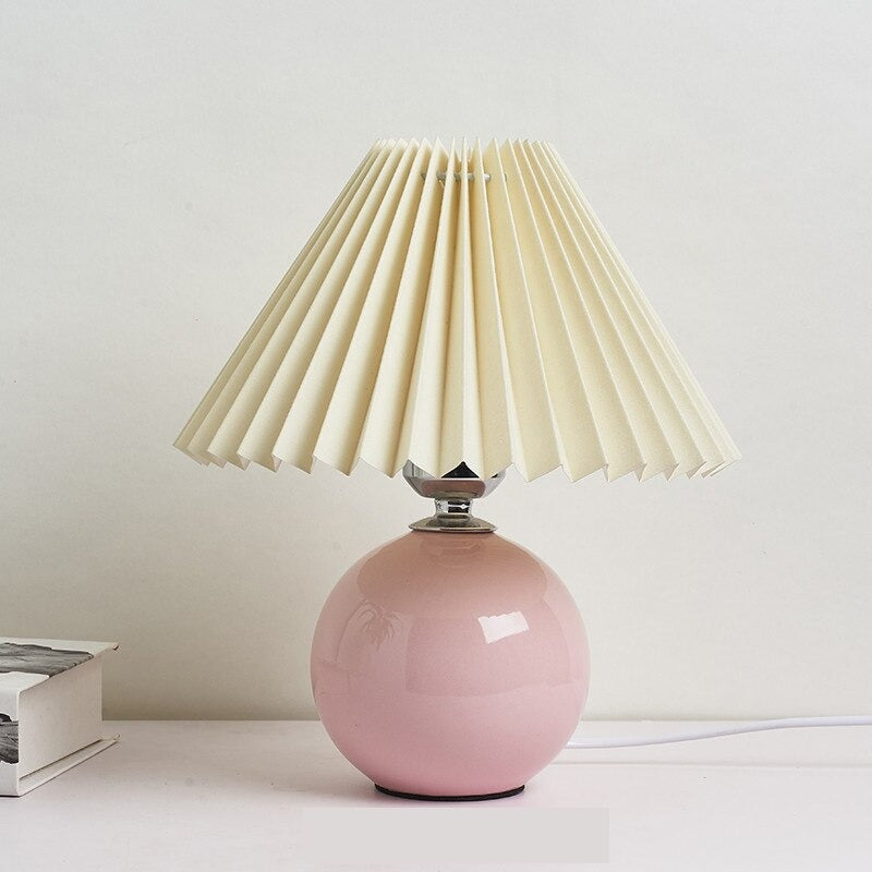 Lampe de table en céramique de style vintage