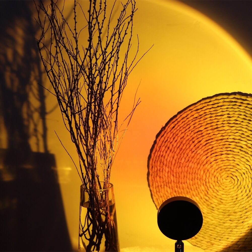 Floroux Golden Hour Lamp LED | Ambient Light | Home Decor | Sunset Effect