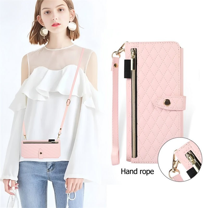 Casina Wallet - Élégant Pochette en Cuir pour Femmes