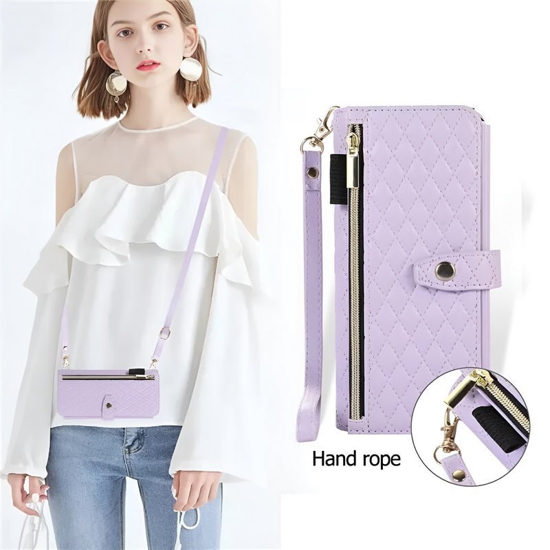 Casina Wallet - Élégant Pochette en Cuir pour Femmes