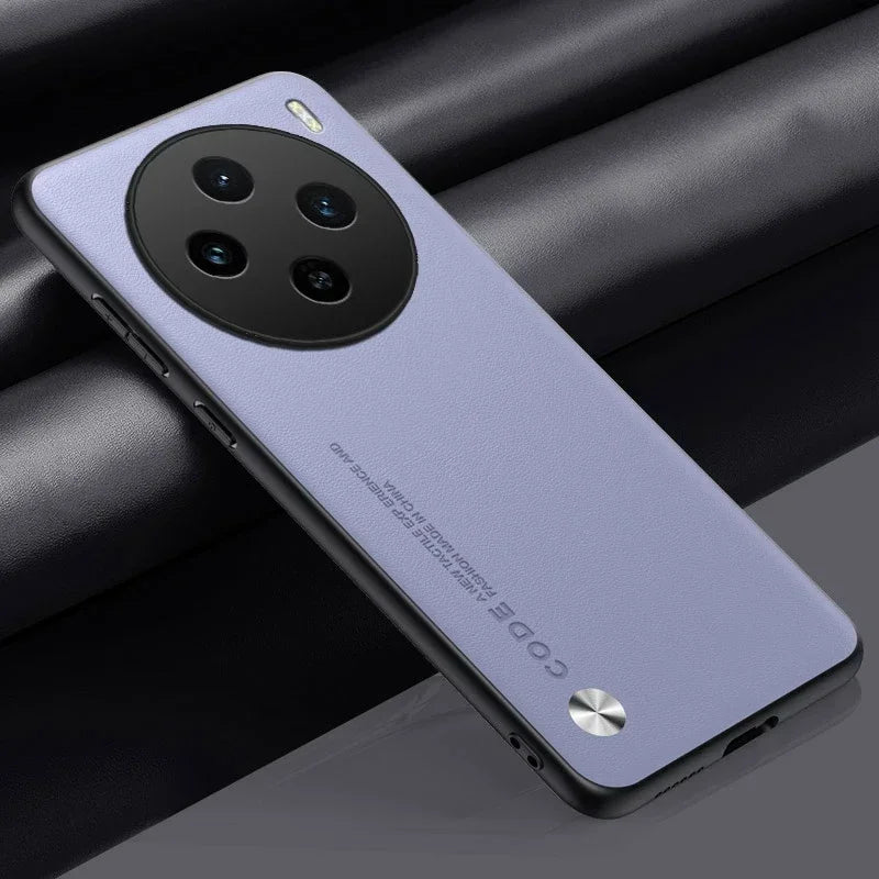 Coque de téléphone en silicone design exécutif de luxe pour Vivo X100 X100S Pro Ultra 5G couvercle TPU mat