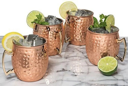 ChillCopper – Ensemble de Tasses en Cuivre Martelé