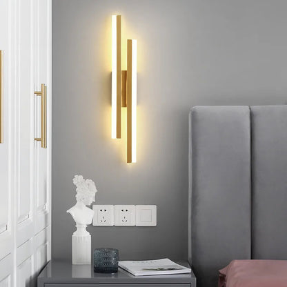 Floroux - Lampe murale LED minimaliste élégante pour un salon contemporain