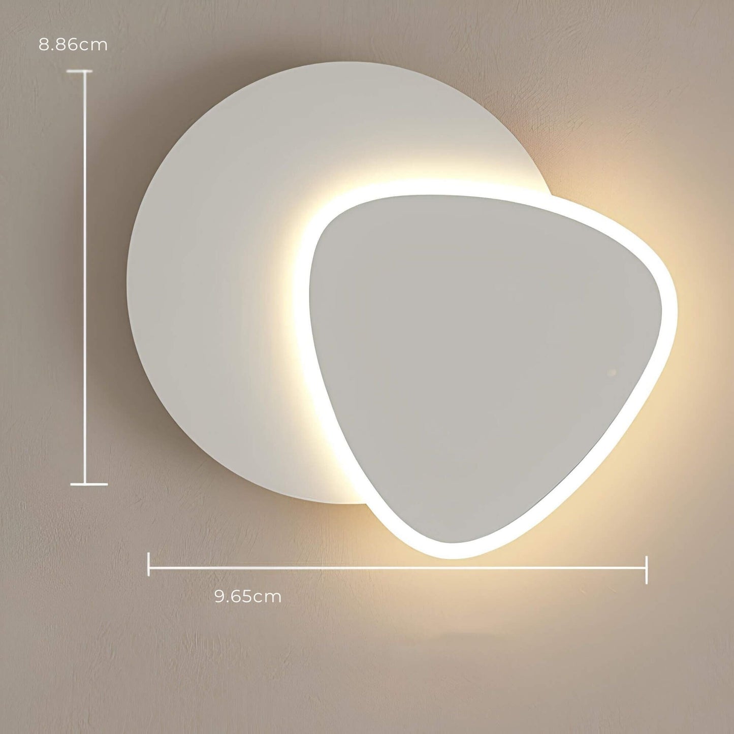 Floroux - Élégante lampe murale LED pour un éclairage d'accent stylé