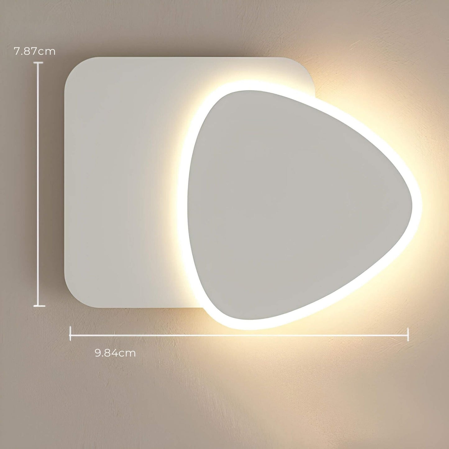 Floroux - Élégante lampe murale LED pour un éclairage d'accent stylé