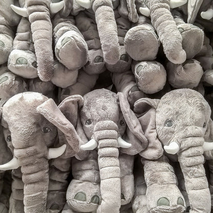 Coussin câlin bébé éléphant
