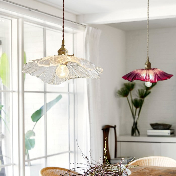 Floroux Creative Glass Pendant Light | Flower Style | Modern Lighting | Design Lamp for Home